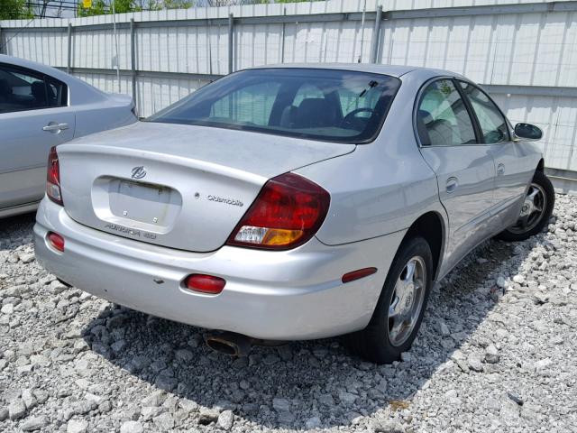 1G3GS64C314226687 - 2001 OLDSMOBILE AURORA 4.0 SILVER photo 4