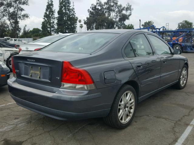 YV1RS53D442408180 - 2004 VOLVO S60 T5 CHARCOAL photo 4