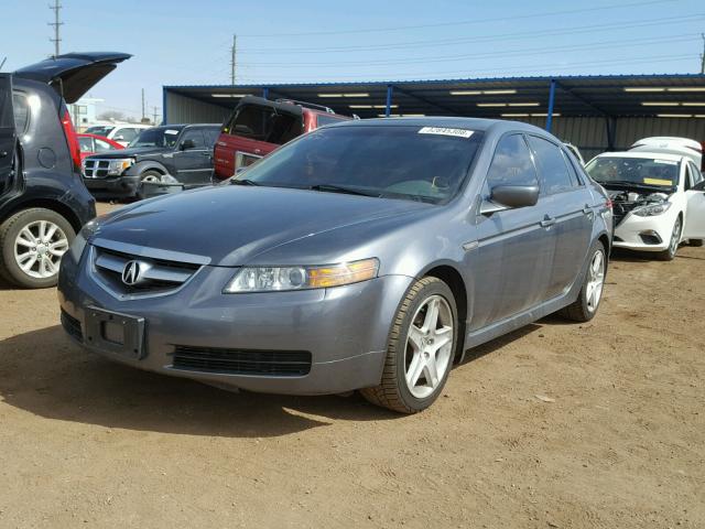 19UUA662X4A069841 - 2004 ACURA TL GRAY photo 2