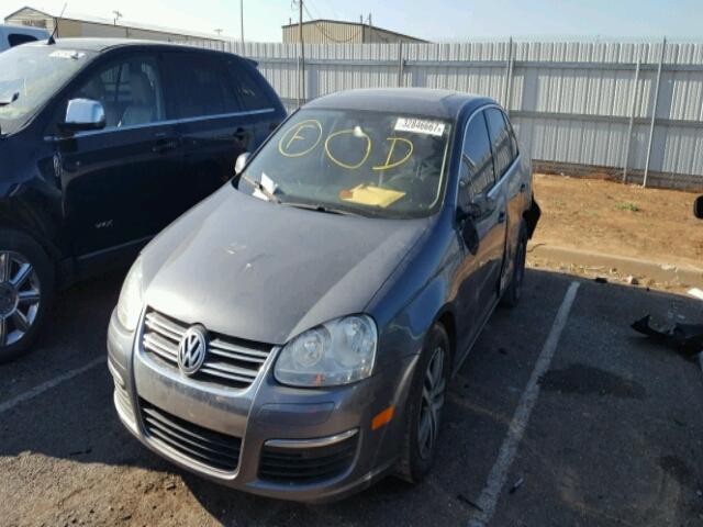 3VWST81K46M758750 - 2006 VOLKSWAGEN JETTA TDI GRAY photo 2