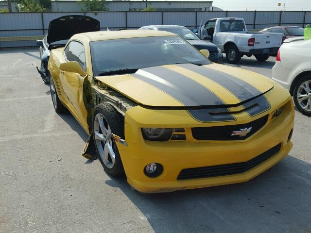 2G1FJ1EJXD9212777 - 2013 CHEVROLET CAMARO SS YELLOW photo 1