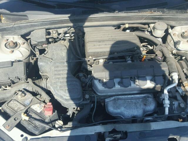 1HGES26701L069496 - 2001 HONDA CIVIC SILVER photo 7