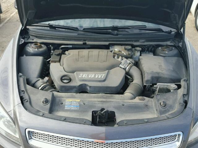 1G1ZE5E7XA4131922 - 2010 CHEVROLET MALIBU შავი ფოტო 7