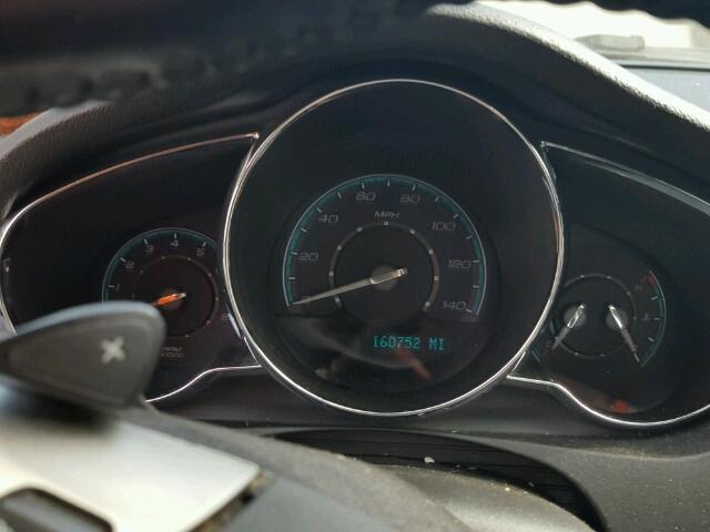 1G1ZE5E7XA4131922 - 2010 CHEVROLET MALIBU შავი ფოტო 8