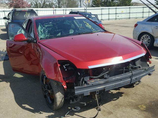 1G6DG577690134296 - 2009 CADILLAC CTS RED photo 1