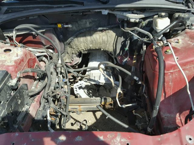 1G6DG577690134296 - 2009 CADILLAC CTS RED photo 7