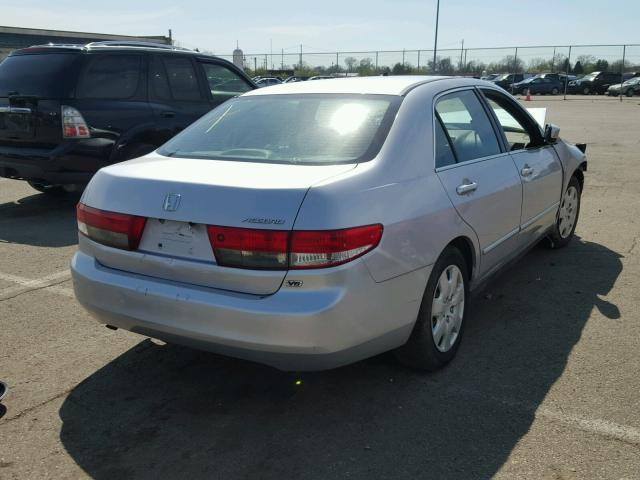 1HGCM66334A020024 - 2004 HONDA ACCORD LX SILVER photo 4