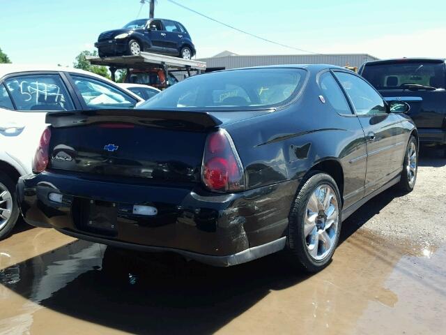 2G1WW12E519255010 - 2001 CHEVROLET MONTE CARL 黑色 照片 4