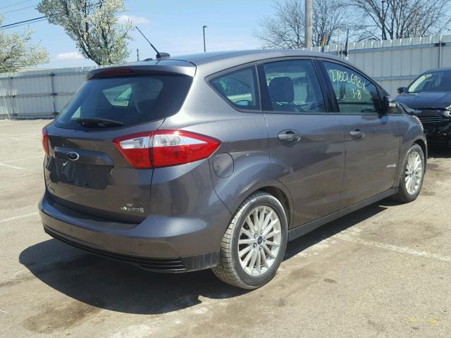 1FADP5AU5DL533693 - 2013 FORD C-MAX SE GRAY photo 4