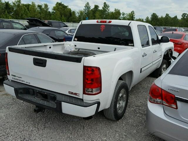 3GTP1VE00BG322394 - 2011 GMC SIERRA C15 WHITE photo 4