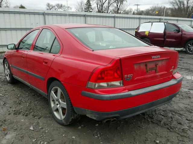 YV1RH52Y942359545 - 2004 VOLVO S60 R RED photo 3