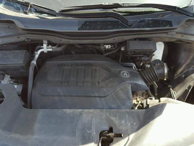 5FRYD4H82EB026194 - 2014 ACURA MDX ADVANC ნაცრისფერი ფოტო 7