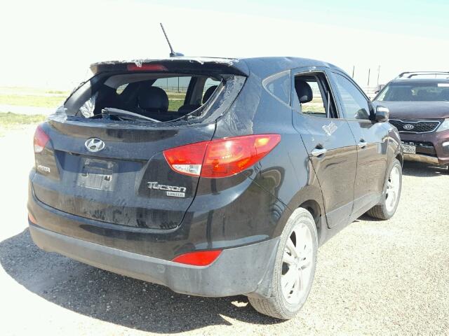 KM8JU3AC1CU360857 - 2012 HYUNDAI TUCSON GLS BLACK photo 4