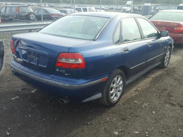 YV1VS2556YF498434 - 2000 VOLVO S40 BLUE photo 4