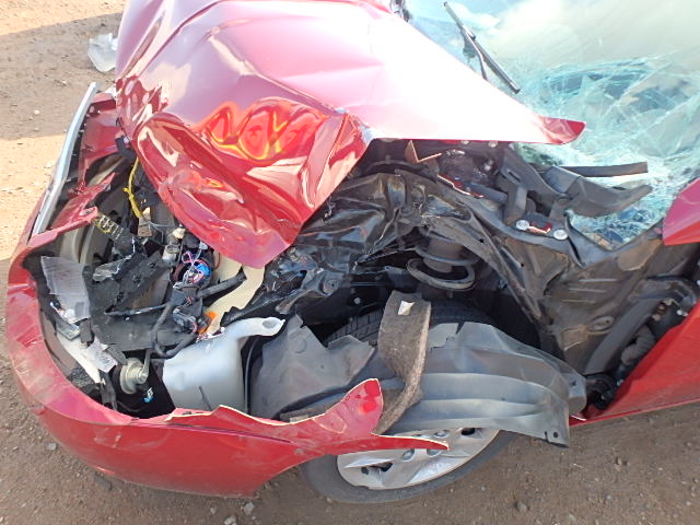 1G8AJ55F57Z194357 - 2007 SATURN ION LEVEL RED photo 10