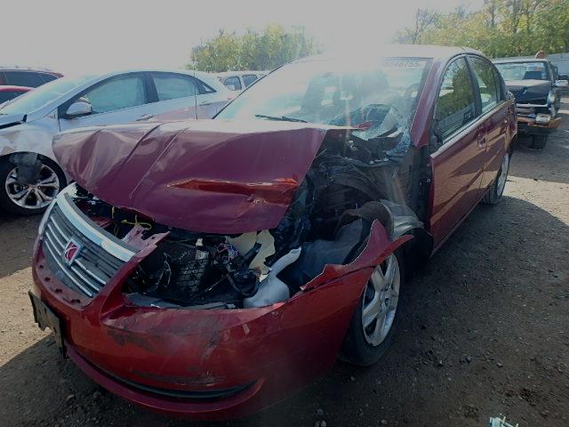 1G8AJ55F57Z194357 - 2007 SATURN ION LEVEL RED photo 2