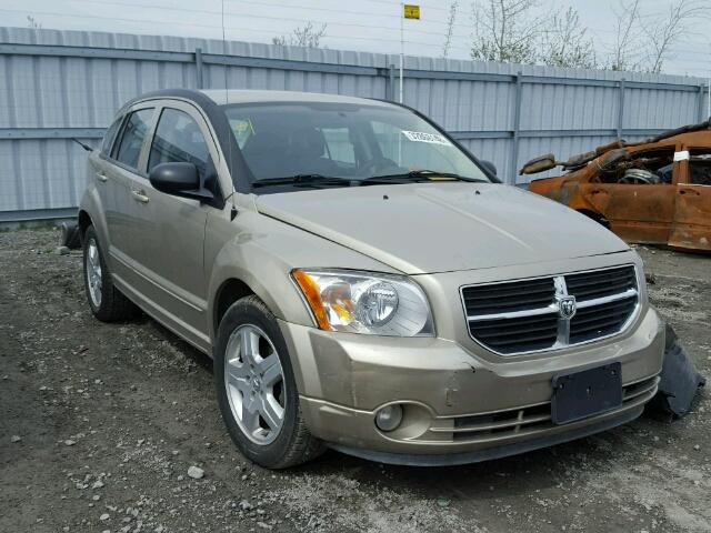 1B3HB48A89D236291 - 2009 DODGE CALIBER SX BEIGE photo 1