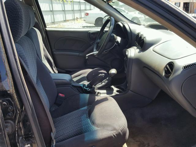 1G2NF52F83C167796 - 2003 PONTIAC GRAND AM S BLACK photo 5