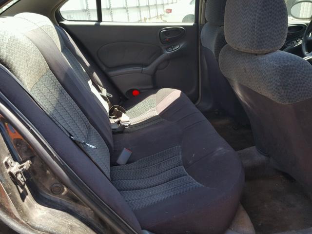 1G2NF52F83C167796 - 2003 PONTIAC GRAND AM S BLACK photo 6