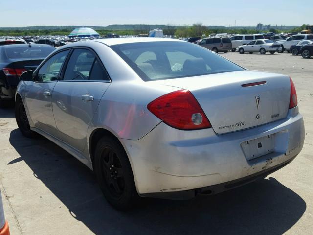 1G2ZA5E07A4134562 - 2010 PONTIAC G6 SILVER photo 3