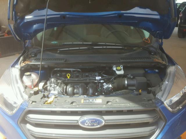 1FMCU0F75HUA18838 - 2017 FORD ESCAPE S BLUE photo 7