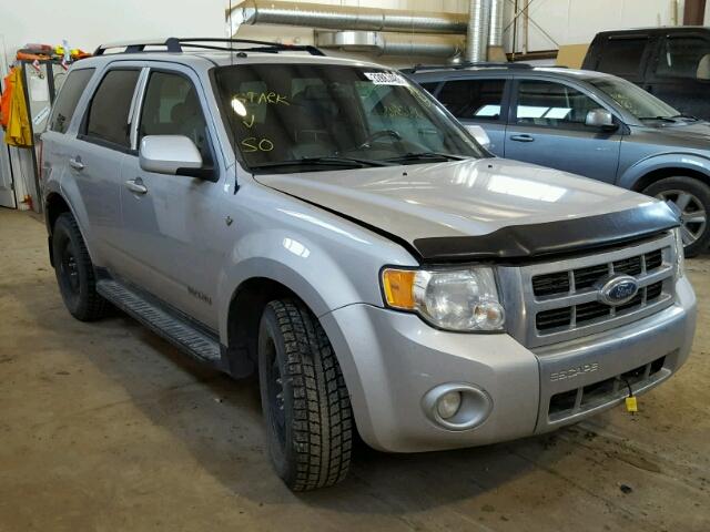 1FMCU94108KA31737 - 2008 FORD ESCAPE LIM SILVER photo 1