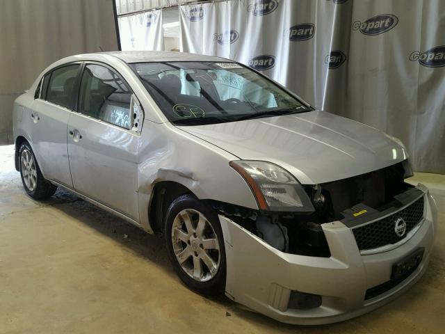 3N1AB6AP9CL636312 - 2012 NISSAN SENTRA 2.0 SILVER photo 1