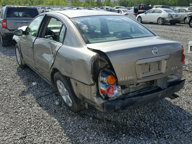 1N4AL11D72C127502 - 2002 NISSAN ALTIMA BAS TAN photo 3