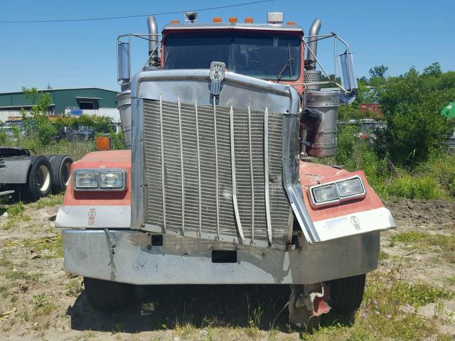 1XKWDU9X7XJ796390 - 1999 KENWORTH CONSTRUCTI RED photo 7