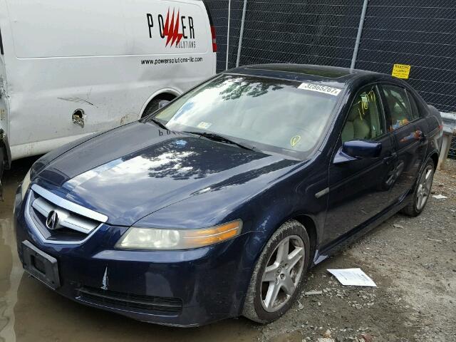 19UUA662X6A022473 - 2006 ACURA 3.2TL BLUE photo 2