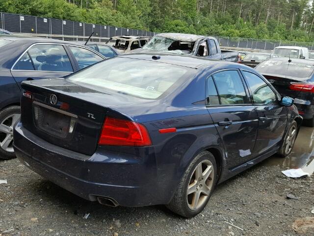 19UUA662X6A022473 - 2006 ACURA 3.2TL BLUE photo 4