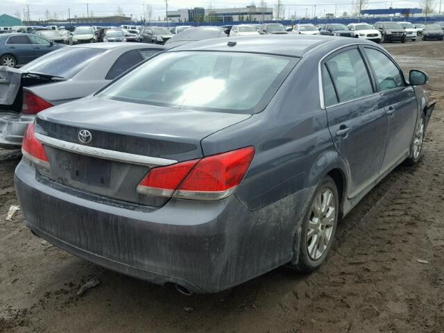 4T1BK3DB6CU442838 - 2012 TOYOTA AVALON BAS Grau Foto 4
