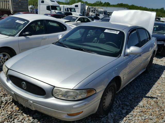 1G4HP54K02U169014 - 2002 BUICK LESABRE CU SILVER photo 2