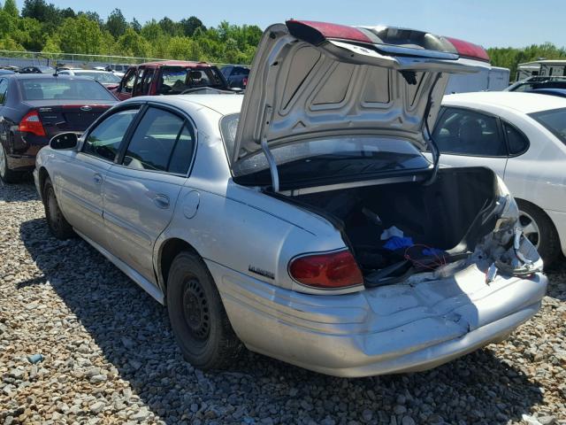 1G4HP54K02U169014 - 2002 BUICK LESABRE CU SILVER photo 3