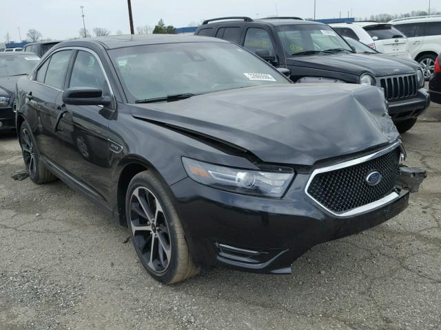 1FAHP2KT4FG186715 - 2015 FORD TAURUS SHO BLACK photo 1