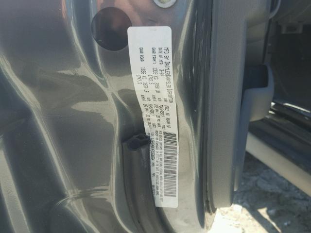 1J8HG48K47C626664 - 2007 JEEP COMMANDER GRAY photo 10