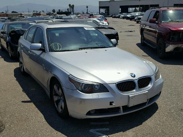 WBANE73547CM56256 - 2007 BMW 530 I SILVER photo 1