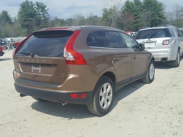 YV4902DZ0B2157544 - 2011 VOLVO XC60 T6 BROWN photo 4