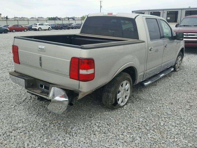 5LTPW16536FJ23817 - 2006 LINCOLN MARK LT BEIGE photo 4