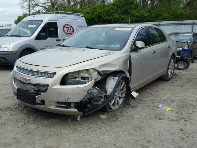 1G1ZG5E73CF300776 - 2012 CHEVROLET MALIBU LTZ 银色 照片 2