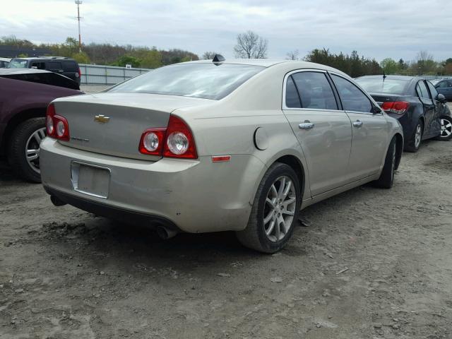 1G1ZG5E73CF300776 - 2012 CHEVROLET MALIBU LTZ 银色 照片 4