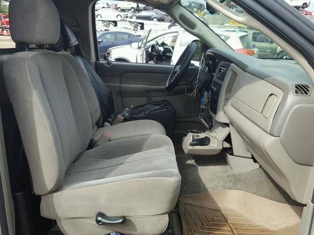 3D7KS26C05G791106 - 2005 DODGE RAM 2500 S GOLD photo 5