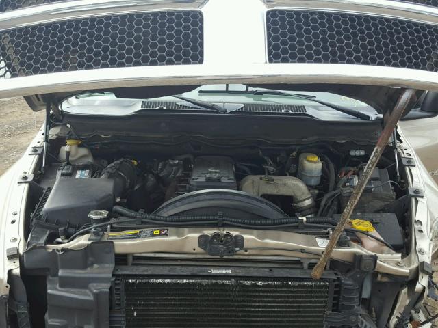 3D7KS26C05G791106 - 2005 DODGE RAM 2500 S GOLD photo 7