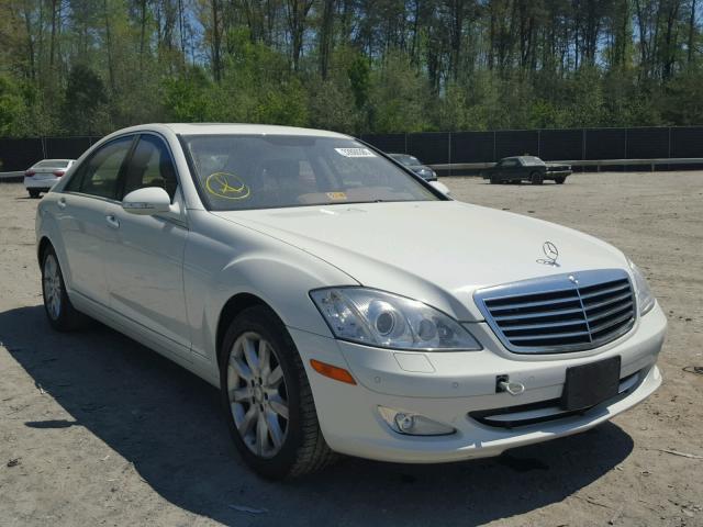 WDDNG86X38A234732 - 2008 MERCEDES-BENZ S 550 4MAT WHITE photo 1