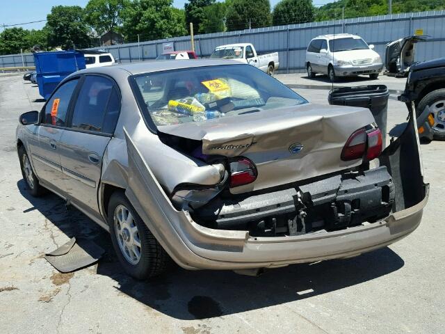 1G1NE52M3W6119552 - 1998 CHEVROLET MALIBU LS 金色 照片 3