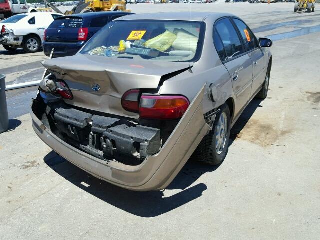 1G1NE52M3W6119552 - 1998 CHEVROLET MALIBU LS 金色 照片 4