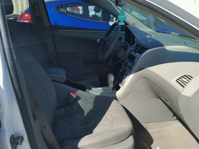 1G1ZH57B99F216114 - 2009 CHEVROLET MALIBU 1LT 白色 照片 5