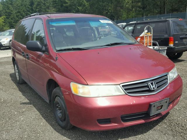 2HKRL18582H519131 - 2002 HONDA ODYSSEY LX MAROON photo 1