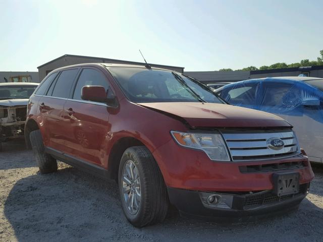 2FMDK3KC1ABA52723 - 2010 FORD EDGE LIMIT RED photo 1