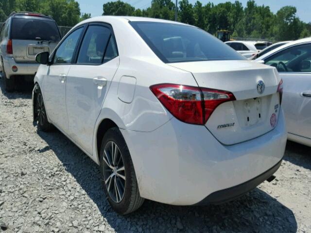 2T1BURHE6GC744610 - 2016 TOYOTA COROLLA L WHITE photo 3